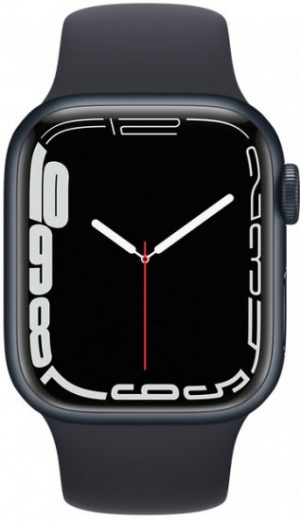  שעון אפל Apple Watch Series 7 GPS, 45mm Aluminium