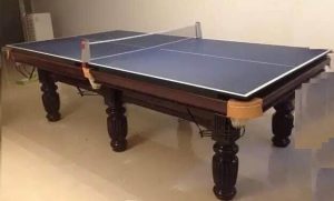  שולחן סנוקר 9 פיט משולב עם פינג פונג מקצועי 285*155 ס”מ KING