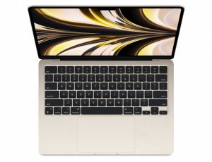  מקבוק אייר Apple MacBook Air 13″  M2 8C CPU 8C GPU, 8GB, 256GB SSD  בהוראת קבע