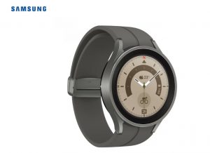  שעון חכם Samsung Galaxy Watch 5 Pro 45mm SM-R920 – צבע אפור טיטניום שנה אחריות ע”י היבואן הרשמי בהוראת קבע
