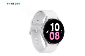  שעון חכם Samsung Galaxy Watch 5 44mm SM-R910 – צבע כסוף שנה אחריות ע”י היבואן הרשמי בהוראת קבע